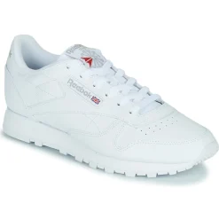 Baskets Mode^Reebok Classic - CLASSIC LEATHER Blanc
