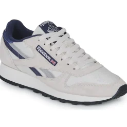 Baskets Mode^Reebok Classic - CLASSIC LEATHER Blanc