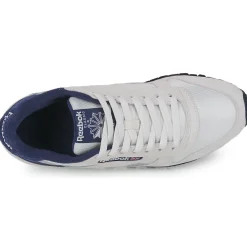 Baskets Mode^Reebok Classic - CLASSIC LEATHER Blanc
