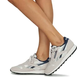 Baskets Mode^Reebok Classic - CLASSIC LEATHER Blanc