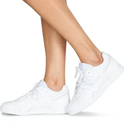 Baskets Mode^Reebok Classic - WORKOUT LO PLUS Blanc