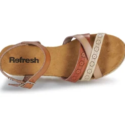 Sandales Et Nu-pieds^Refresh - 172682 Camel