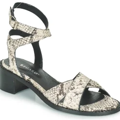 Sandales Et Nu-pieds^Regard - ELISE1 V3 EROTICA IVORY Gris