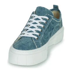 Baskets Mode^Regard - NICE V2 TOILE JEAN Bleu