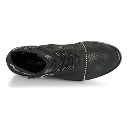 Bottines / Boots^Regard - ROCTALY V2 CRTE SERPENTE SHABE Noir