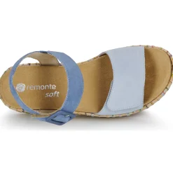 Sandales Et Nu-pieds^Remonte - D1N54-12 Bleu