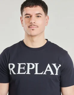 T-shirts & Polos^Replay - T SHIRT Marine