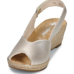 Sandales Et Nu-pieds^Rieker - Argenté