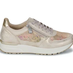 Baskets Mode^Rieker - Beige