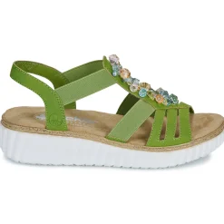 Sandales Et Nu-pieds^Rieker - Vert