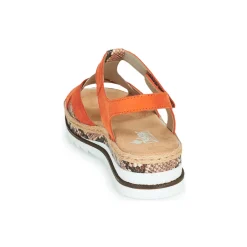 Sandales Et Nu-pieds^Rieker - BOA Orange