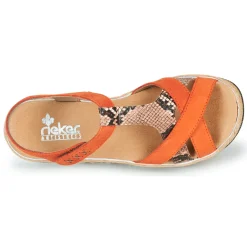 Sandales Et Nu-pieds^Rieker - BOA Orange
