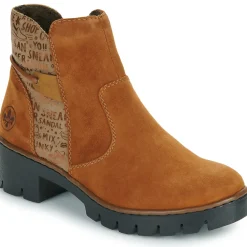 Bottines / Boots^Rieker - FENSINA Marron