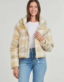 Manteaux^Rip Curl - ANTI-SERIES SURF CHECK PUFFER Beige