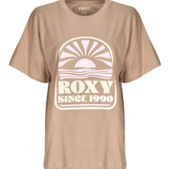 T-shirts & Polos^Roxy - HANGLOOSE POSTER Kaki