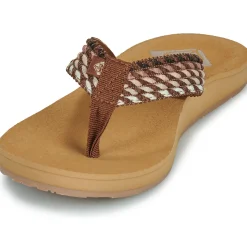 Tongs^Roxy - PORTO ROPE Marron