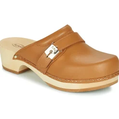 Mules / Sabots^Scholl - PESCURA CLOG 50 Cognac