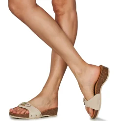 Mules / Sabots^Scholl - PESCURA HEEL CORK Beige