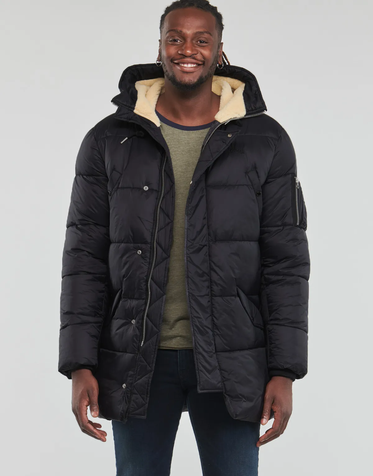 Manteaux^Schott - US SNORK-RS Noir