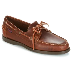 Mocassins & Chaussures Bateau^Sebago - PORTLAND WAXED Marron