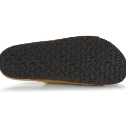 Mules / Sabots^Selected - SLHBASTIAN SUEDE STRAP SLIDER B Cognac
