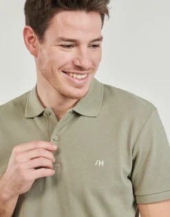 T-shirts & Polos^Selected - SLHDANTE SS POLO Vert