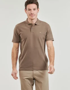 T-shirts & Polos^Selected - SLHDANTE SS POLO Marron