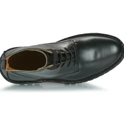 Bottines / Boots^Selected - SLHRICKY LEATHER LACE-UP BOOT Noir