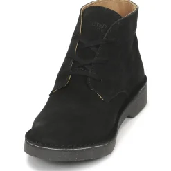 Bottines / Boots^Selected - SLHRIGA NEW SUEDE DESERT BOOT Noir