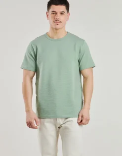 T-shirts & Polos^Selected - SLHSANDER SEERSUCKER Vert