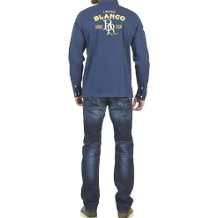 T-shirts & Polos^Serge Blanco - ECUSSON COQ Marine