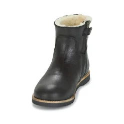 Bottines / Boots^Shabbies - LOW STITCHDOWN LINED Noir
