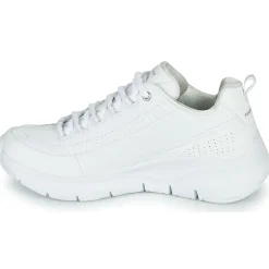 Baskets Mode^Skechers - ARCH FIT Blanc