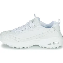 Baskets Mode^Skechers - D'LITES Blanc