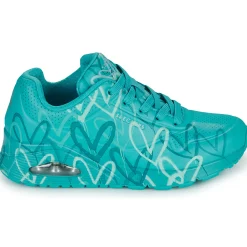 Baskets Mode^Skechers - JGOLDCROWN: UNO - SPREAD THE LOVE Bleu