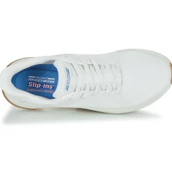 Baskets Mode^Skechers - SLIP-INS:  BOBS SQUAD 4 Blanc