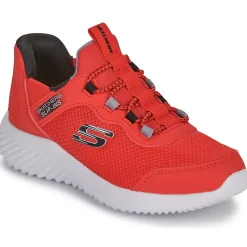 Baskets Mode^Skechers - SLIP-INS: BOUNDER - BRISK-BURST Rouge