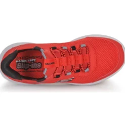 Baskets Mode^Skechers - SLIP-INS: BOUNDER - BRISK-BURST Rouge