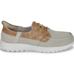 Mocassins & Chaussures Bateau^Skechers - SLIP-INS: ON-THE-GO FLEX - PALMILLA Beige