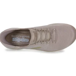 Baskets Mode^Skechers - SUMMITS CLASSY NIGHT SLIP-INS Beige