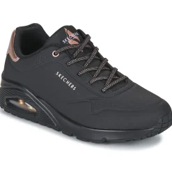 Baskets Mode^Skechers - UNO Noir