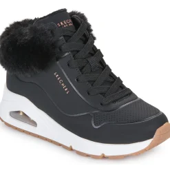 Baskets Mode^Skechers - UNO Noir