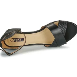 Sandales Et Nu-pieds^So Size - MAELA Black