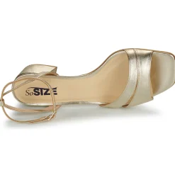 Sandales Et Nu-pieds^So Size - MAELYS Gold
