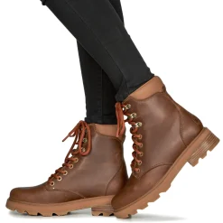 Bottines / Boots^Sorel - LENNOX LACE STKD WP Cognac