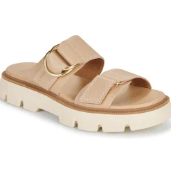 Sandales Et Nu-pieds^Sorel - REIN CB SLIDE SANDAL Beige
