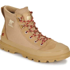 Baskets Mode^Sorel - SCOUT N ABOUT MID SNEAKER Beige