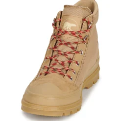 Baskets Mode^Sorel - SCOUT N ABOUT MID SNEAKER Beige