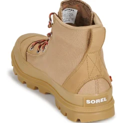 Baskets Mode^Sorel - SCOUT N ABOUT MID SNEAKER Beige