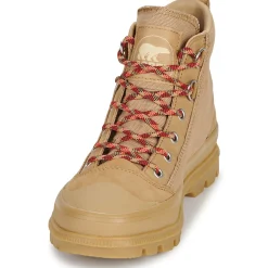 Baskets Mode^Sorel - SCOUT N ABOUT MID SNEAKER Cognac